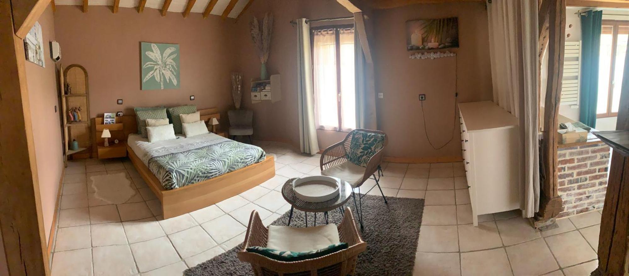 Chambre Salon Independant, Salle De Bain Wc Prives, Jardin Prive, Piscine Partagee Pres D'Un Lac Mesnil-Saint-Père Екстериор снимка