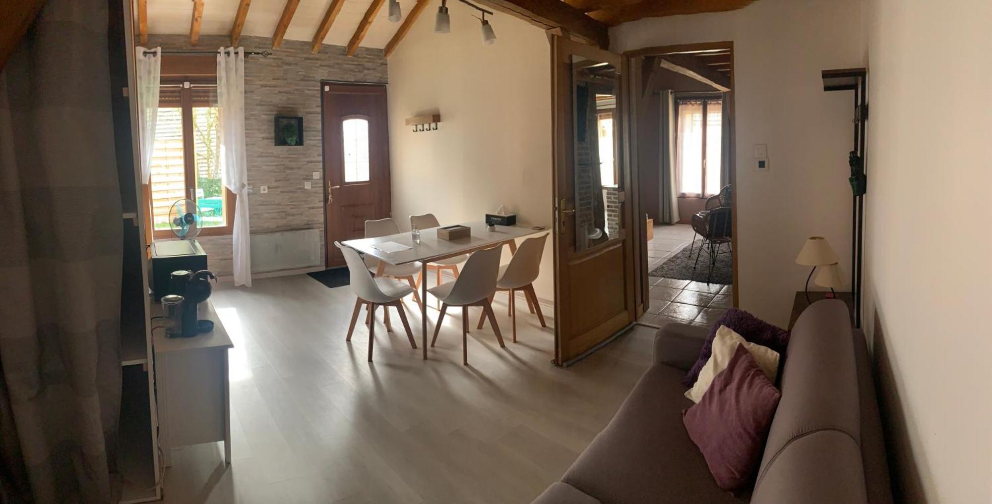 Chambre Salon Independant, Salle De Bain Wc Prives, Jardin Prive, Piscine Partagee Pres D'Un Lac Mesnil-Saint-Père Екстериор снимка
